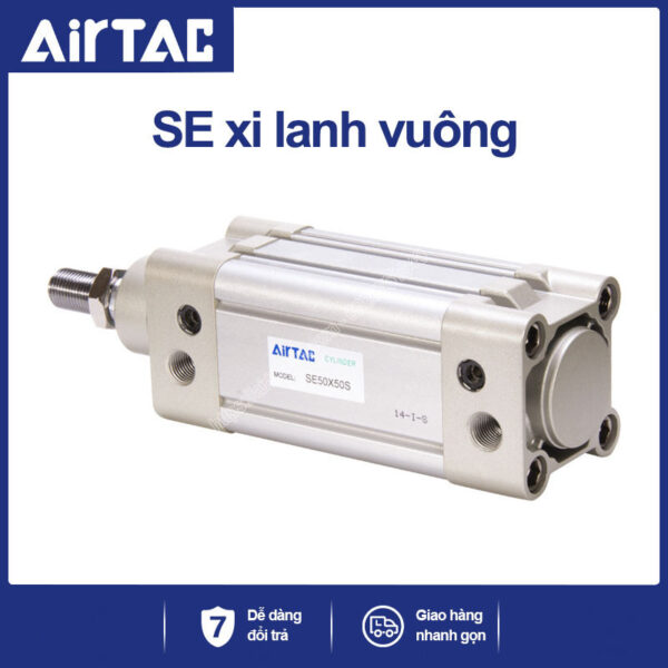 SE32X125 Xi lanh vuông Airtac (SE32-125)